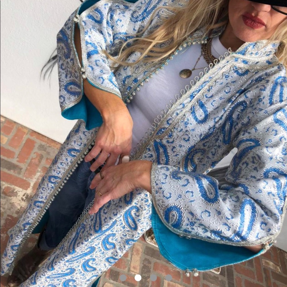Gorgeous vintage brocade duster jacket
Bohemian jacket festivalwear - Picture 5 of 5